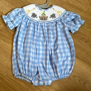 Noah’s Ark Smocked Bubble